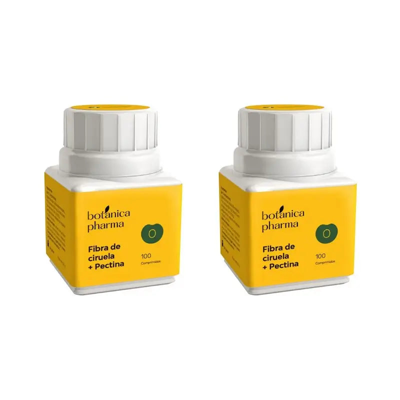 Botanicapharma Fibre de prune + Pectine, 2X100 Comprimés