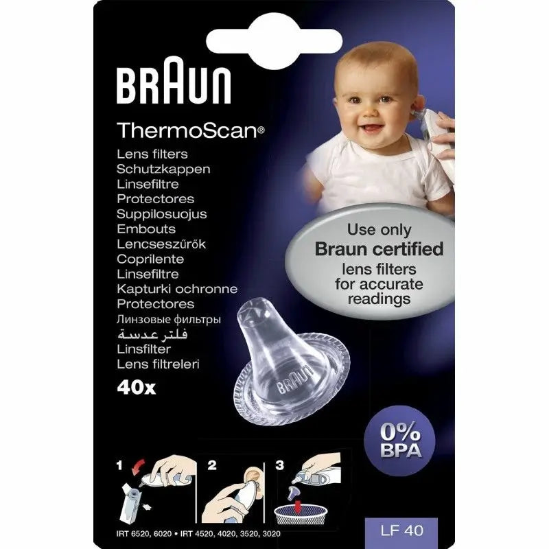 Braun Thermoscan Lf40 Recharges, 1 pc.