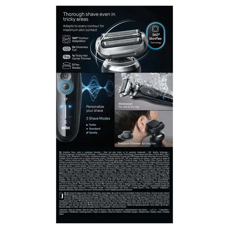 Rasoir Braun Series7 72-N4200Cs Noir
