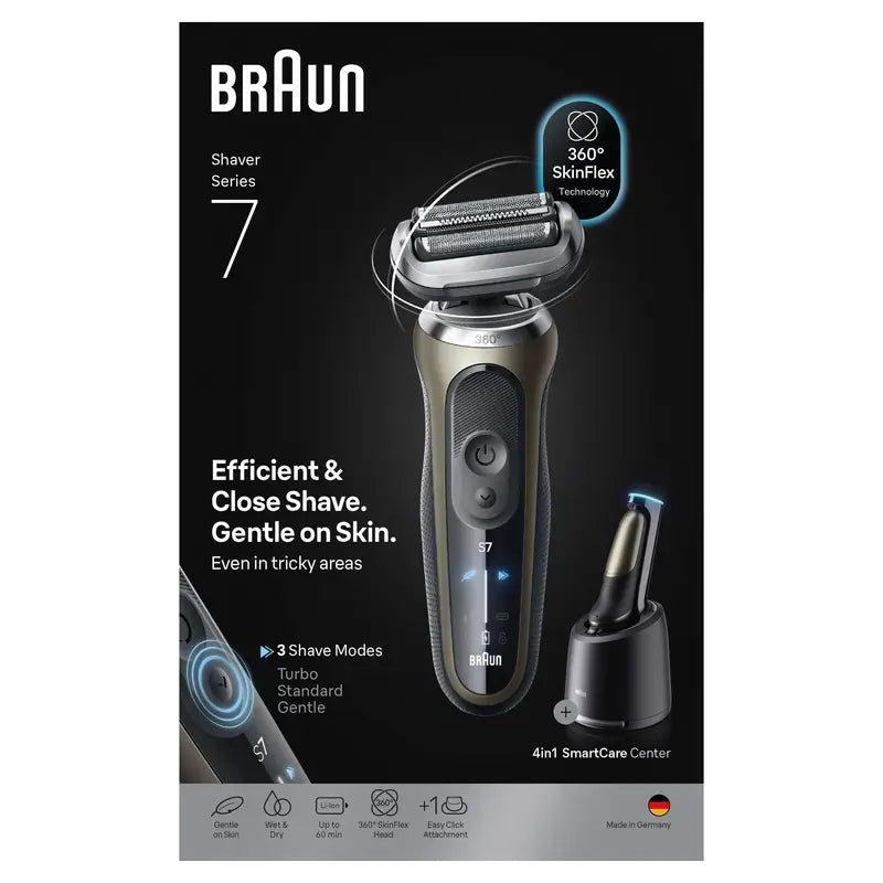 Rasoir Braun Series7 72-C7200Cc Golden