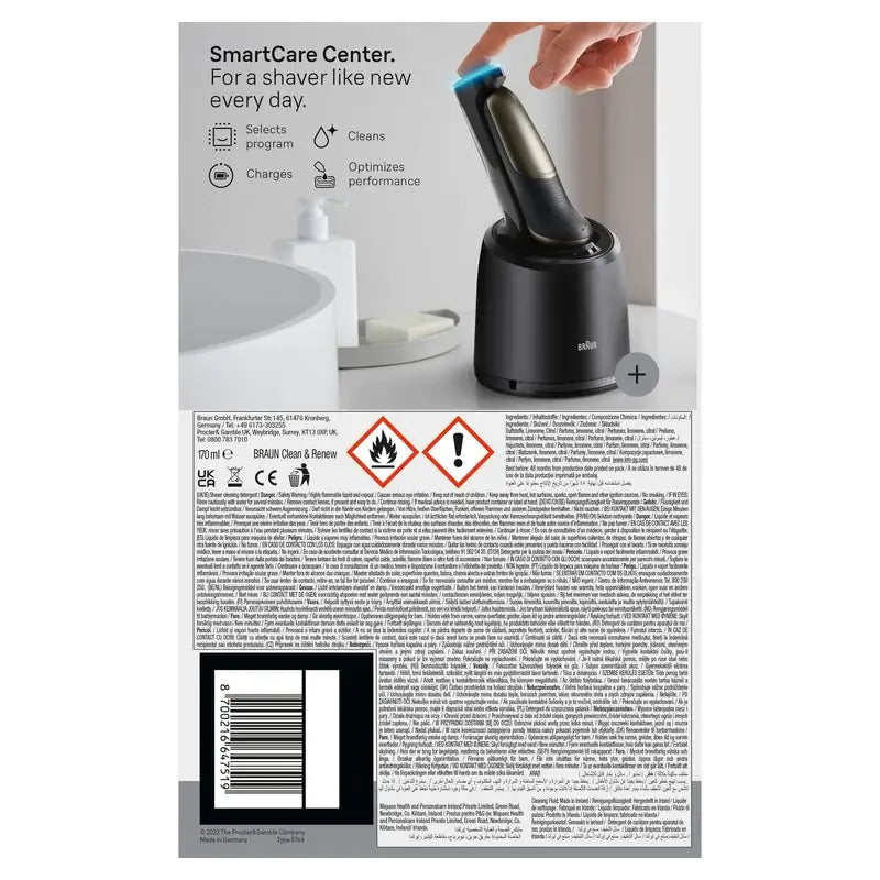 Rasoir Braun Series7 72-C7200Cc Golden