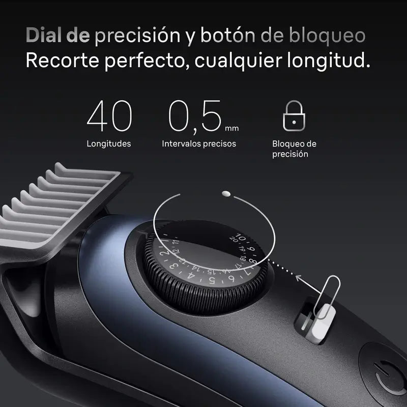 Tondeuse à barbe Braun Series 7 40 longueurs Bt7520