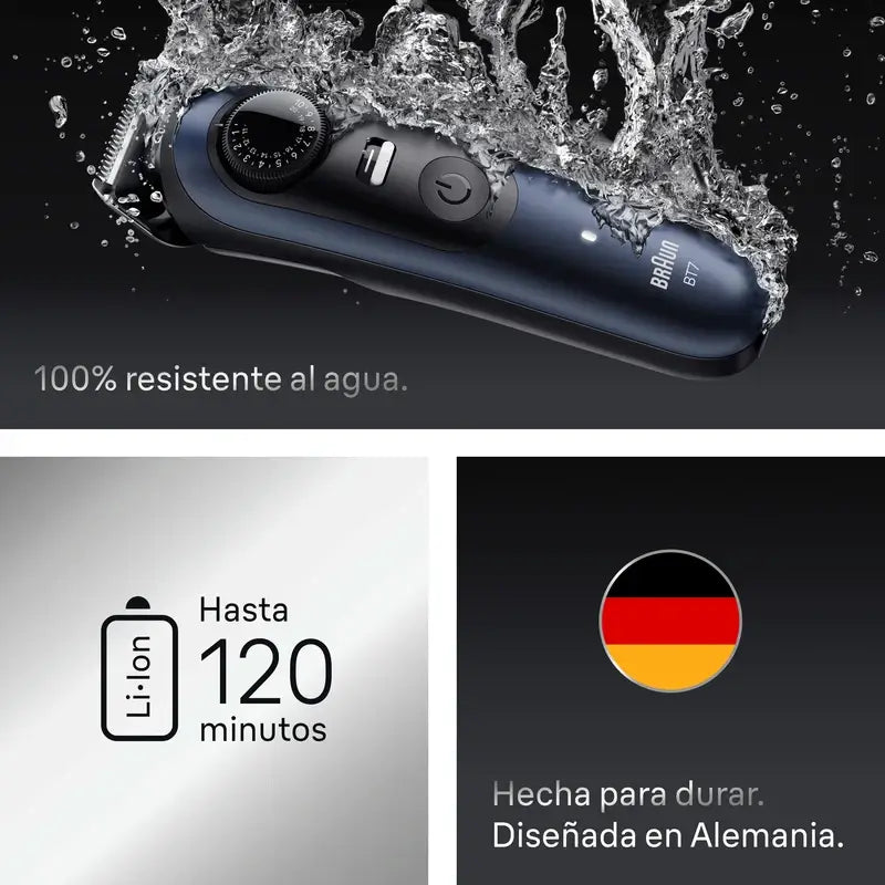 Tondeuse à barbe Braun Series 7 40 longueurs Bt7520