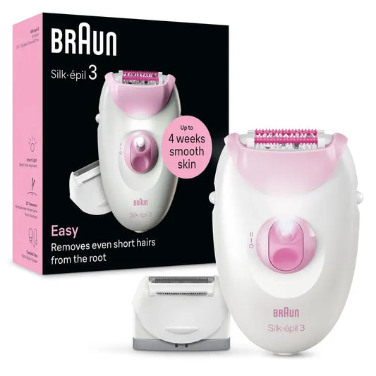 Braun Silk-Épil 3 3-270, épilateur électrique pour femmes