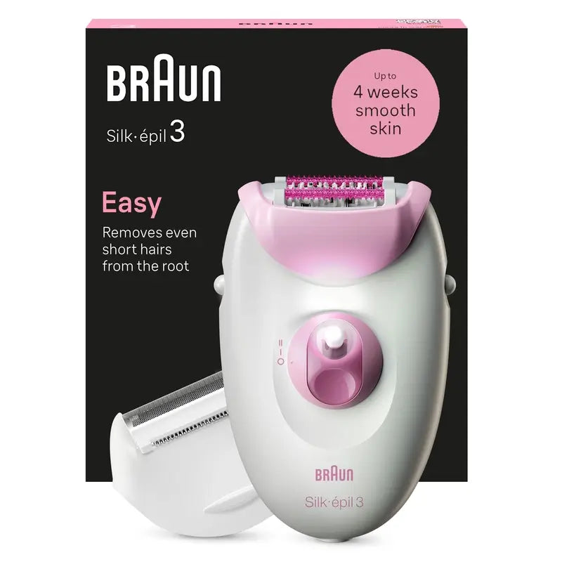 Braun Silk-Épil 3 3-270, épilateur électrique pour femmes