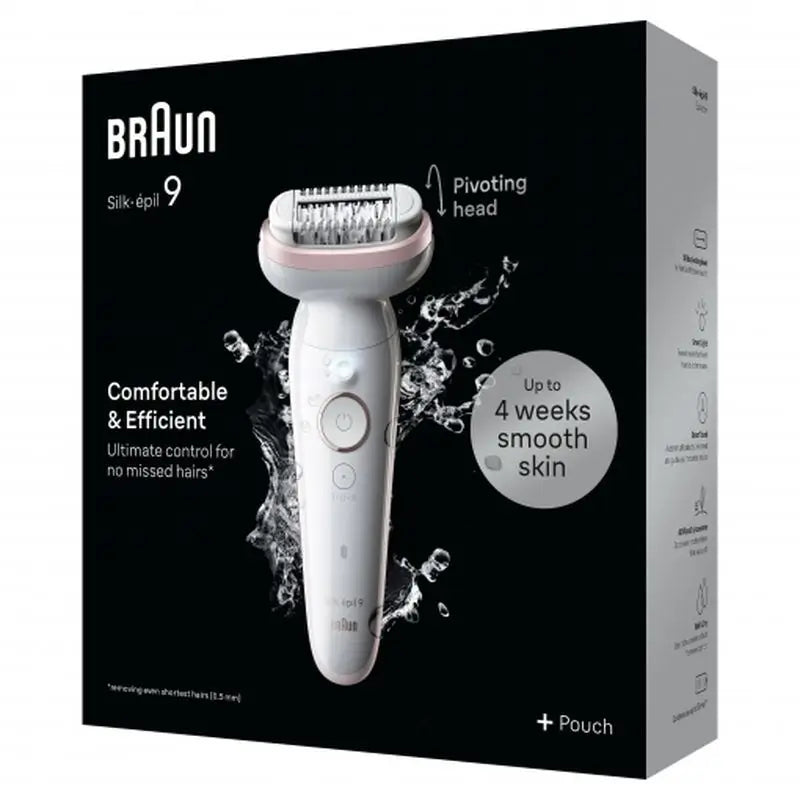 Braun Silk-Épil 9 SES9-000, épilateur électrique pour femmes
