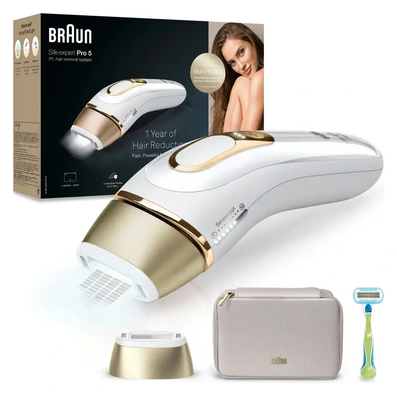 Braun Lumière pulsée Silk-expert Pro 5 PL5052 IPL