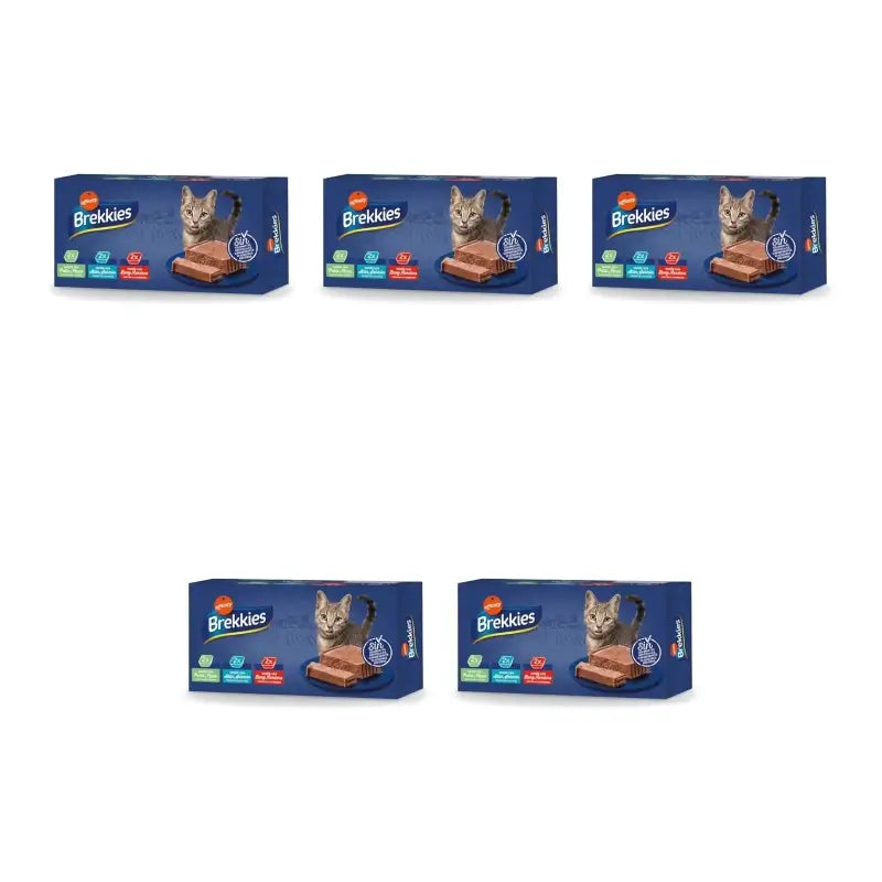 Brekkies, barquettes « Chat », 100 g, lot de 5