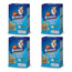 Brekkies Total Dent Medium, 180 g, lot de 4
