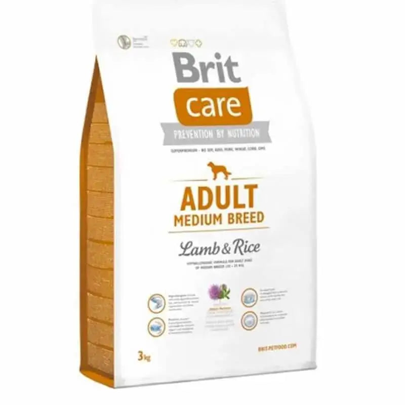 Brit Care Adult Medium Breed Lamb Rice 3Kg pour chiens
