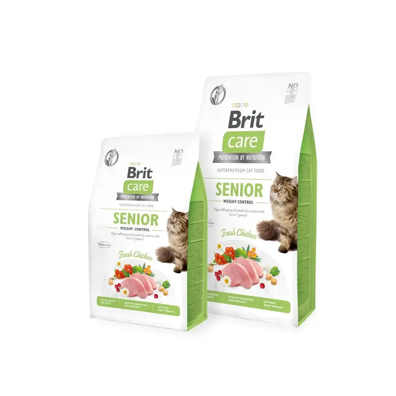 Brit Care Cat Grain Free Senior Weight Control 7 kilos