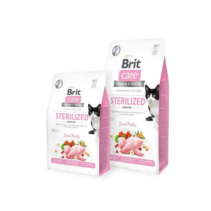 Brit Care Cat Sterilised Sensitive 2Kg pour chats