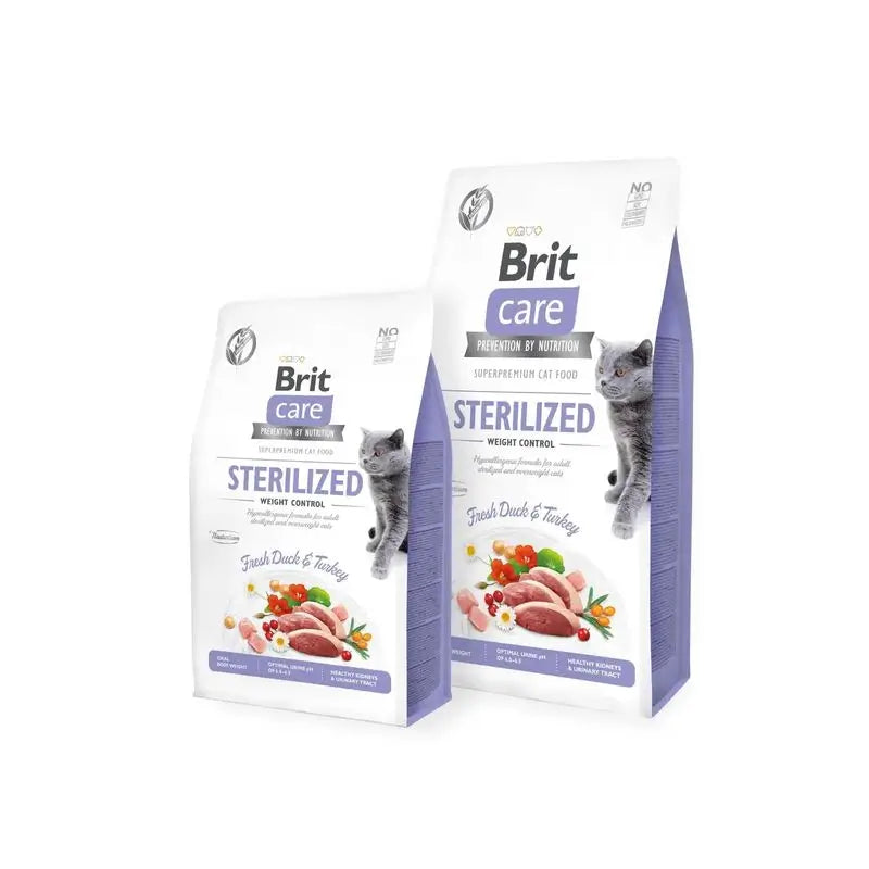 Brit Care Cat Sterilized Weight Control 7Kg pour chats