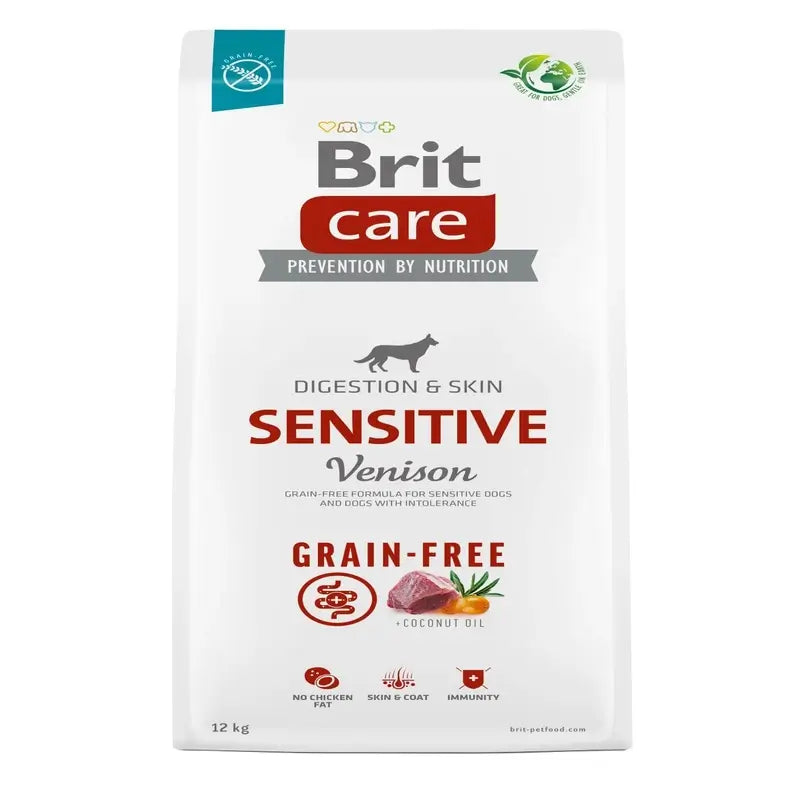 Brit Care Dog Grain Free Sensitive au cerf, 3 kilos
