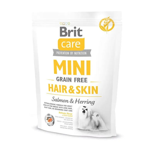 Brit Care Dog Mini Grain Free Hair Skin 400 grammes