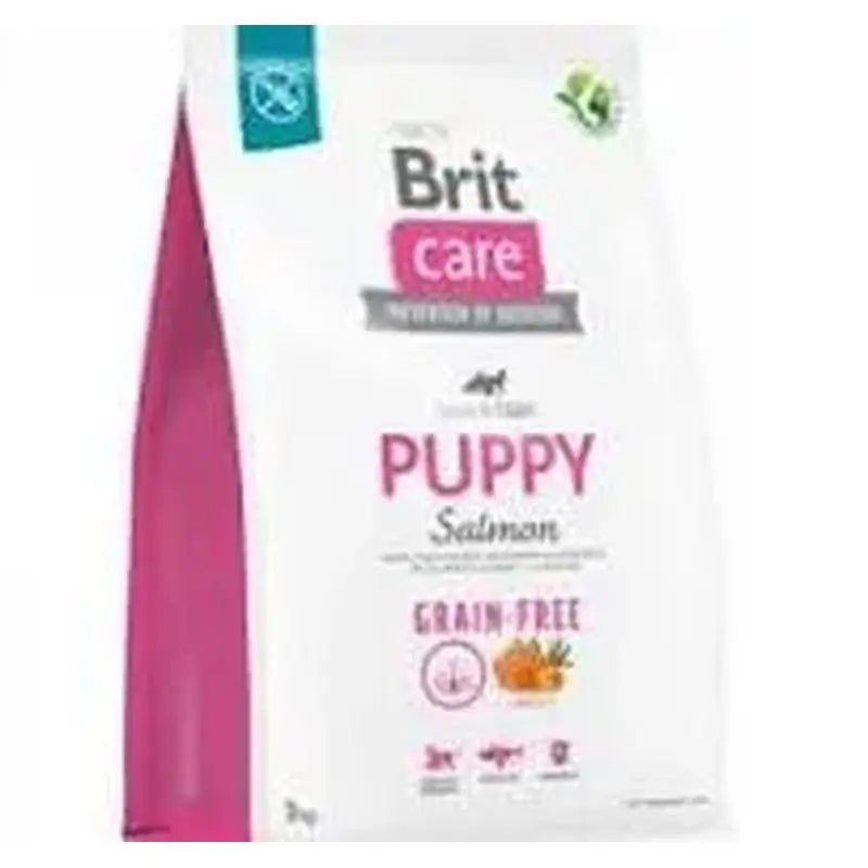 Brit Care Dog Puppy Grain Free Salmon 3Kg pour chiens