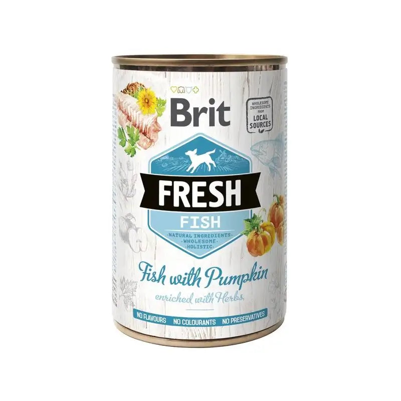 Brit Fresh Fish Pumpkin 6X400Gr pour chiens
