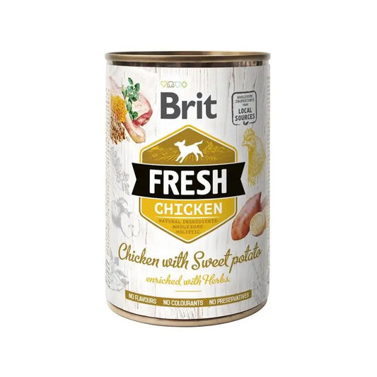 Brit Fresh Chicken with Potato 6X400Gr pour chiens
