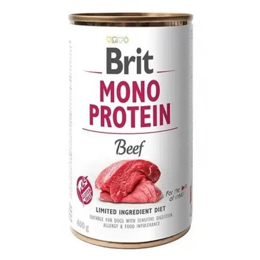 Brit Mono Protein Beef 6X400Gr pour chiens