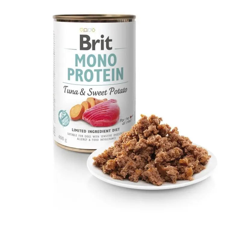 Brit Mono Protein Tuna & Sweet Potato 6X400Gr pour chiens