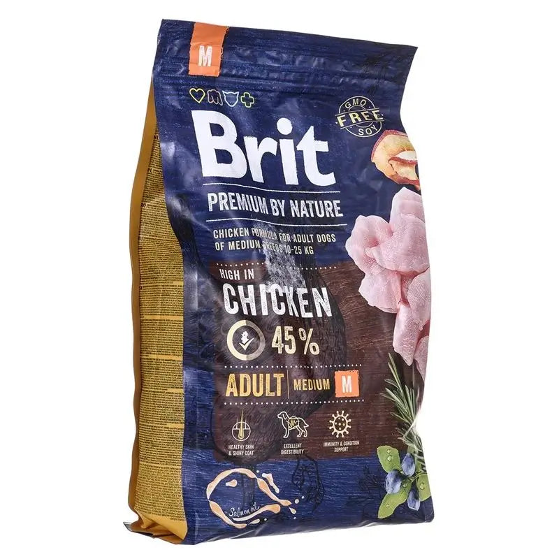 Brit Premium By Nature Dog Adult M 3Kg pour chiens