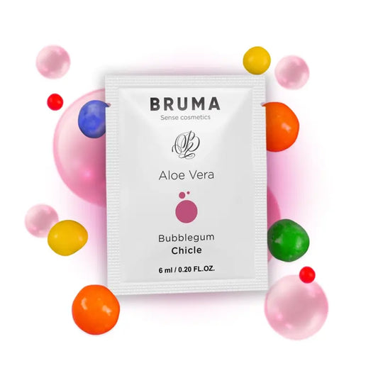 Mousse de gel glissant à l'aloe vera avec arôme de chewing-gum, 6 ml