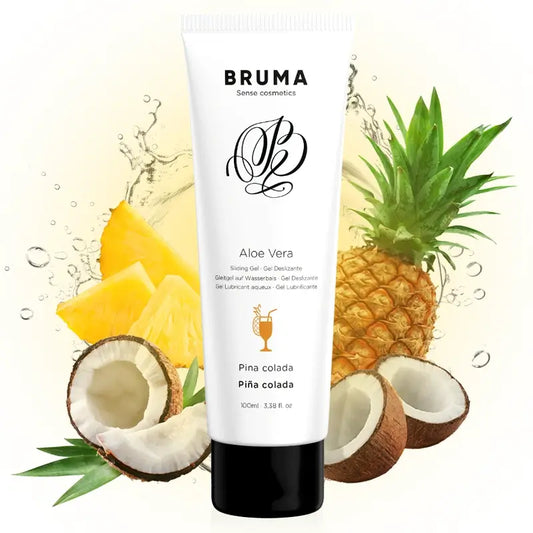 Glide Gel Mousse Avec Aloe Vera Goût Pina Colada , 100 ml