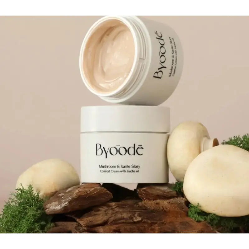 Byoode Mushroom & Shea Butter Story Ultra-Nourishing Moisturising Cream, 50 ml