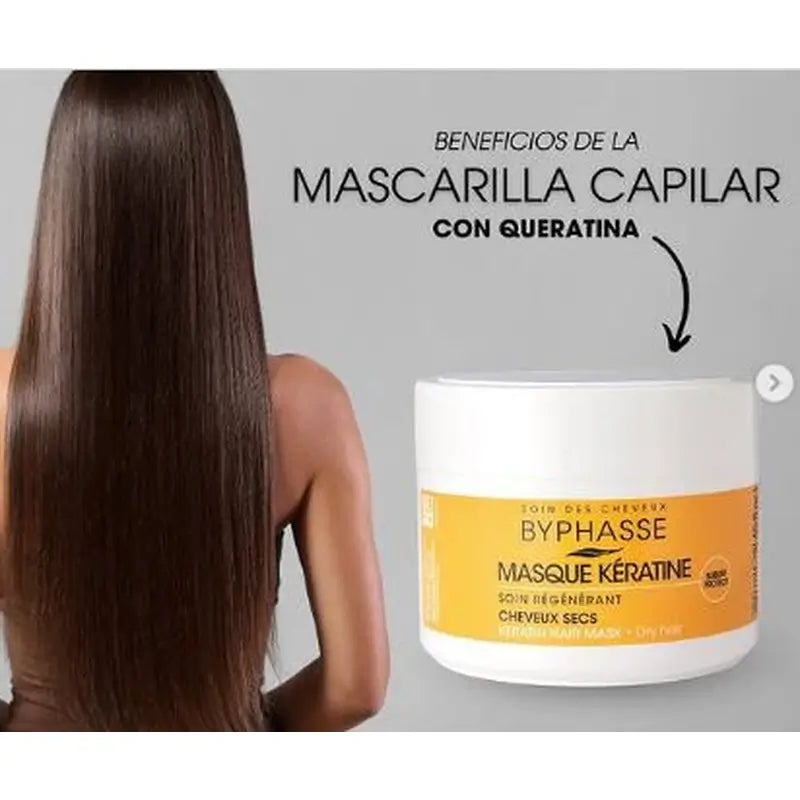 Byphasse Capillary Keratin Dry Hair, 250 ml