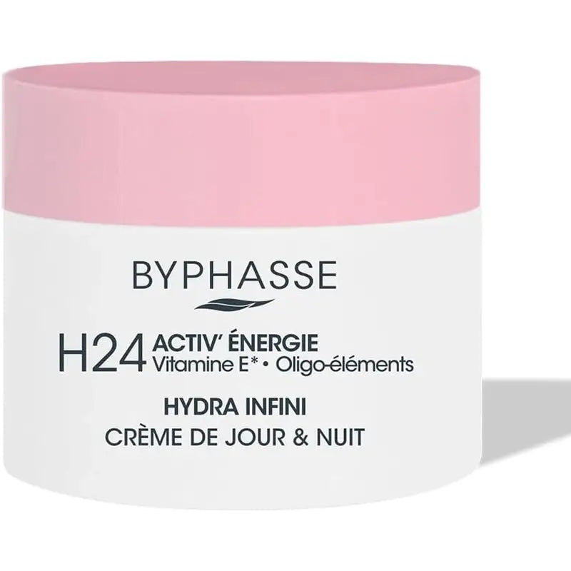 Byphasse Crème visage Hydra Infini 24 H Jour & Nuit, 60 ml