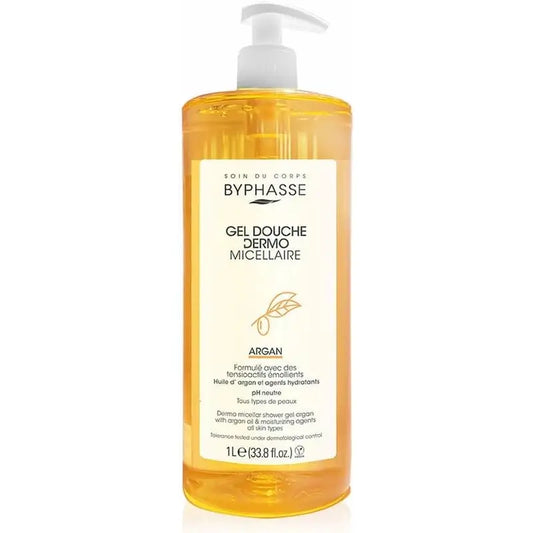 Byphasse Dermo Gel douche micellaire à l'argan, 1000 ml