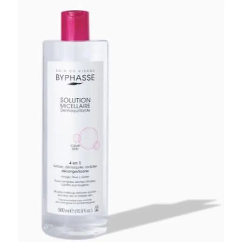 Byphasse Sensitive Skin Cleansing Micellaire Make-up Remover Solution, 500 ml