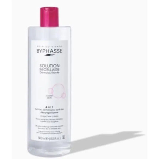 Byphasse Sensitive Skin Cleansing Micellaire Make-up Remover Solution, 500 ml