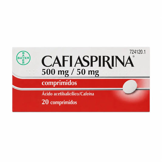 Cafiaspirine 20 comprimés