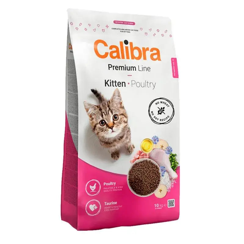 Calibra Calibra Cat Premium Kitten Viande de volaille 10 kg