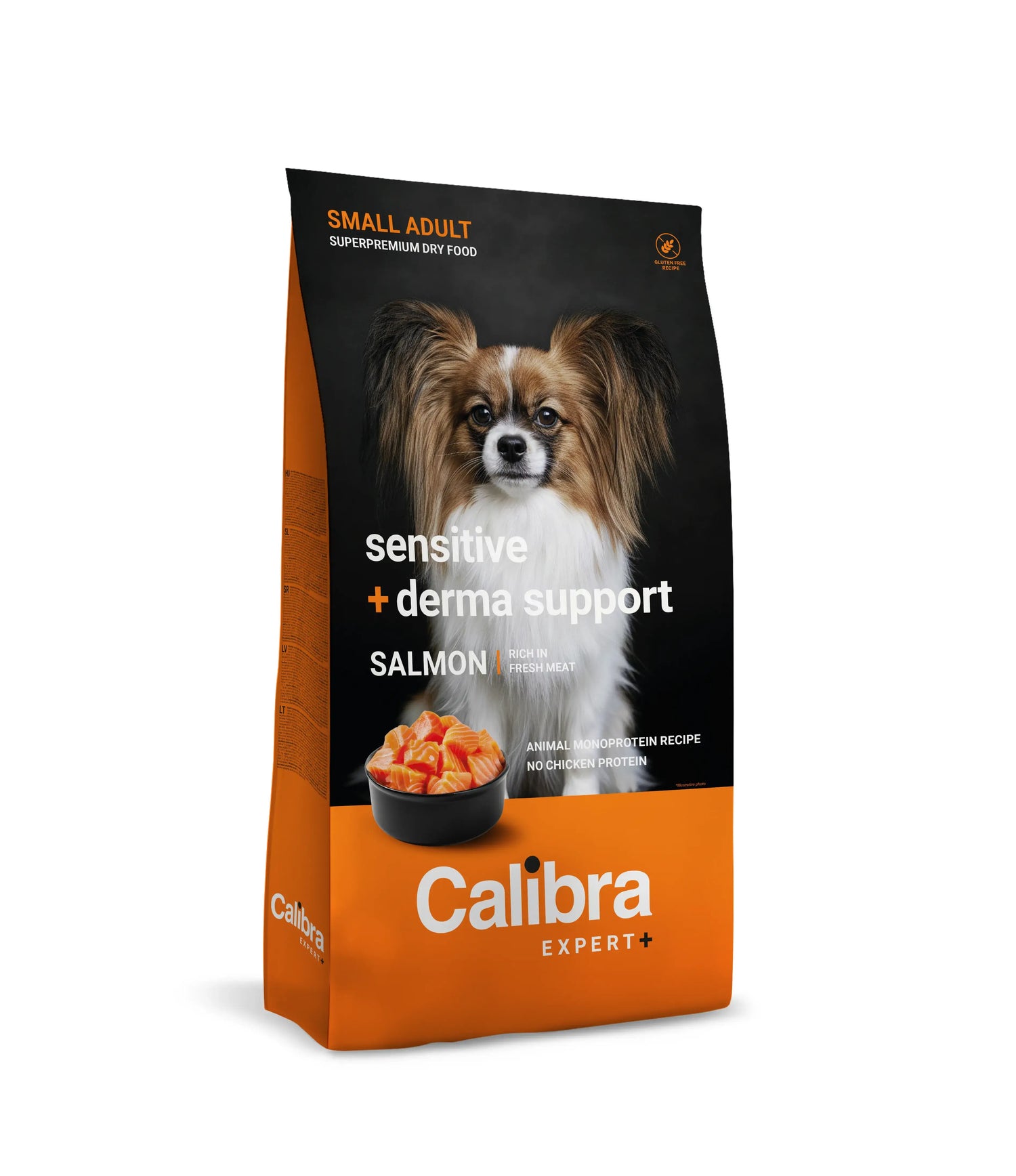 Calibra Dog Expert+ Adulte Small Sensi.&Derma Supp. Nourriture 1.5Kg