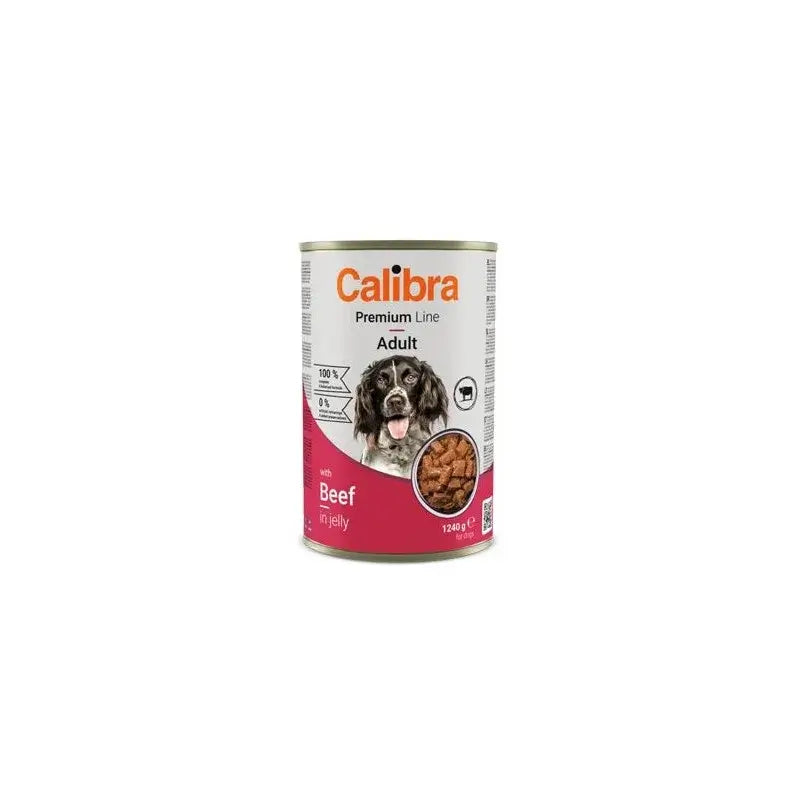 Calibra Dog Premium Avec Gelée de Boeuf Boîte 12X1240G