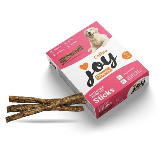 Calibra Joy Dog Chewy Sticks Beef & Blueberry, 50 pièces x 700 grammes