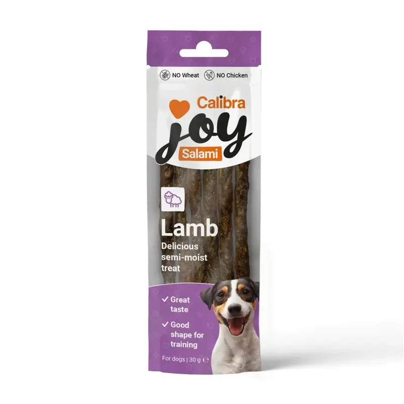 Calibra Joy Dog Salami Agneau, 20 unités x 30 grammes