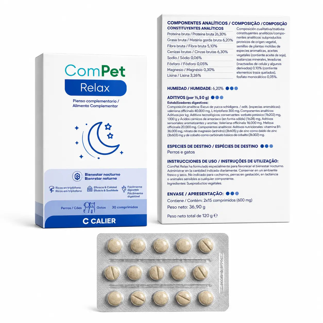 Calier Compet Relax 30 comprimés