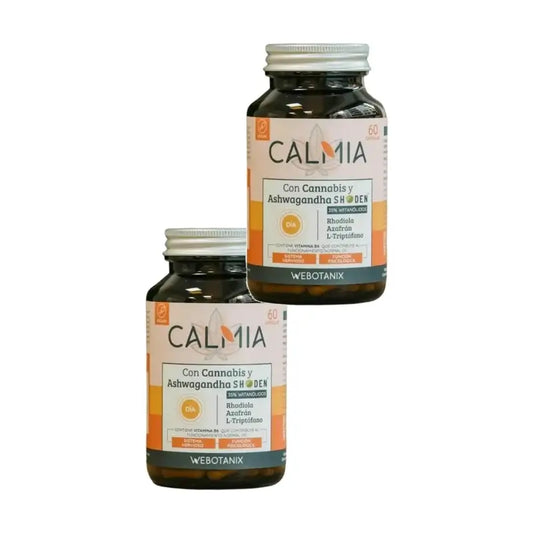 Calmia Webotanix Jour, lot de 2 x 60 gélules