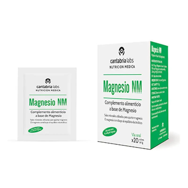 Magnesium NM 20 sachets x 1 g, Cantabria Labs Nutrición Médica