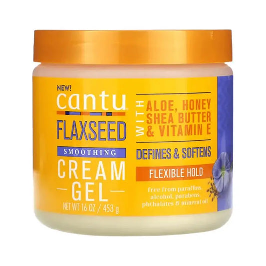 Cantu Flaxseed Cream Flexible Hold Gel 453 Gr