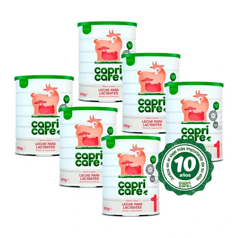 Capricare 1 Lait infantile, Pack 6 X 800 Gr