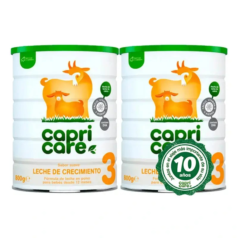 Capricare 3 Lait de croissance, paquet de 2 x 800 g