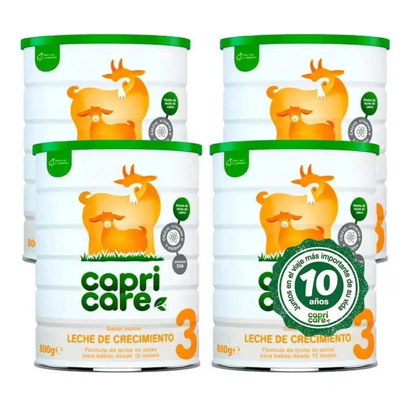 Capricare 3 Lait de croissance, paquet de 4 x 800 g