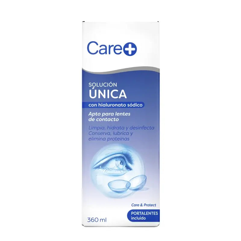 Care+ Lens Liquid with Sodium Hyaluronate, 360 ml