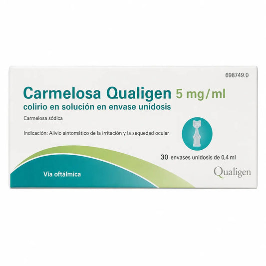 Carmelosa Qualigen Gouttes pour les yeux 30 éternuements
