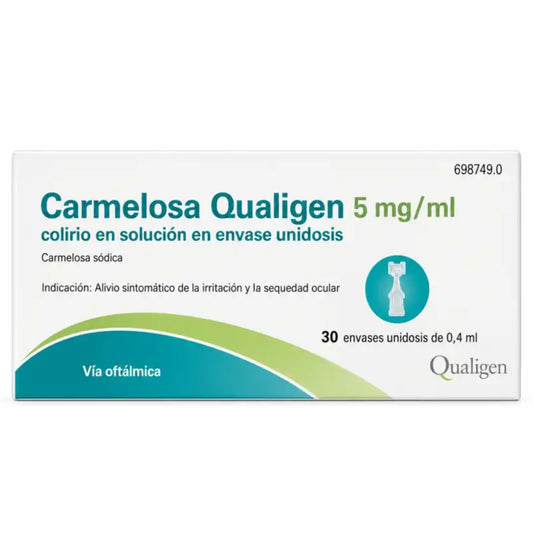 Carmelosa Qualigen Gouttes pour les yeux 30 éternuements