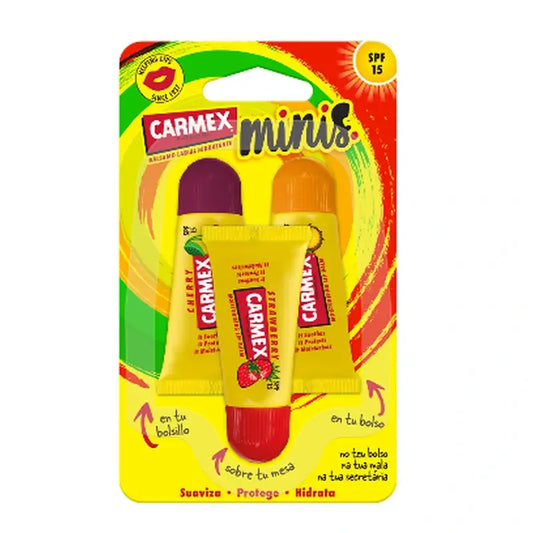 Carmex Tube Triplo Fraise, Cerise & Ananas , 15,31 g
